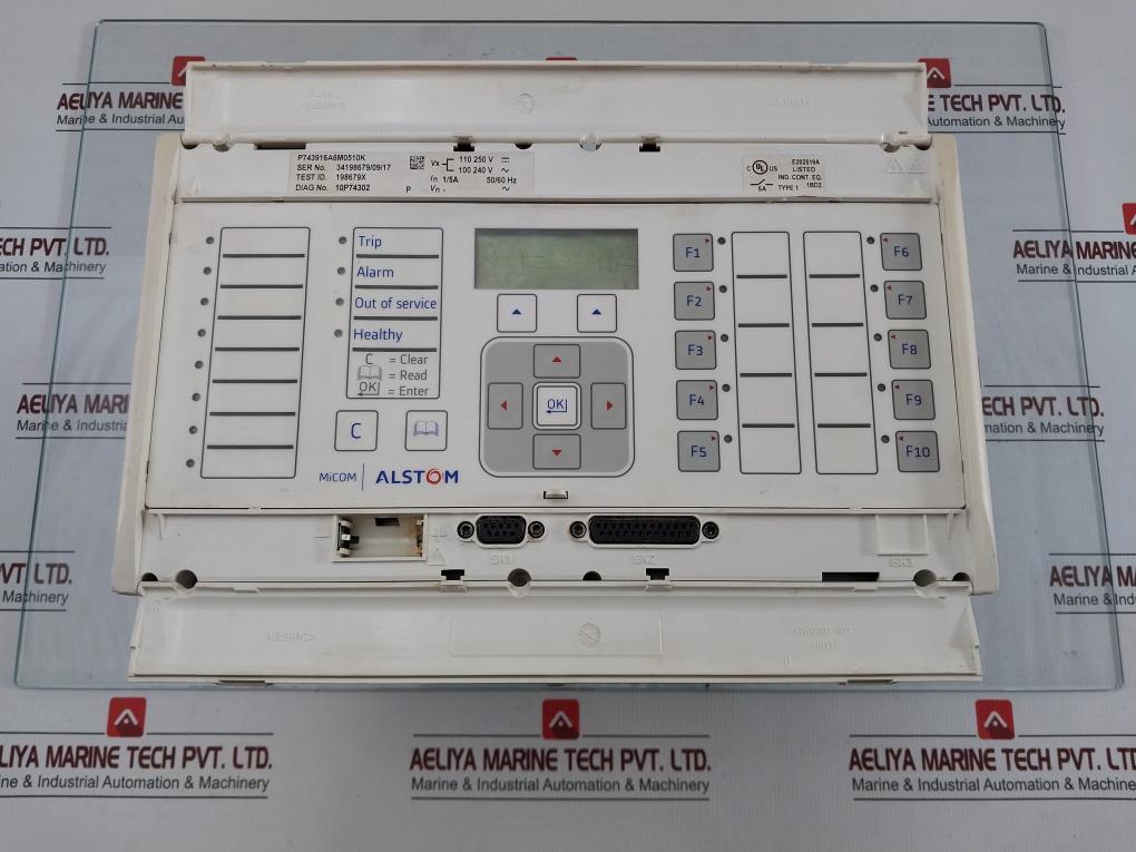 Protective Relay By Alstom 50/60 Hz P743916a6m0510k