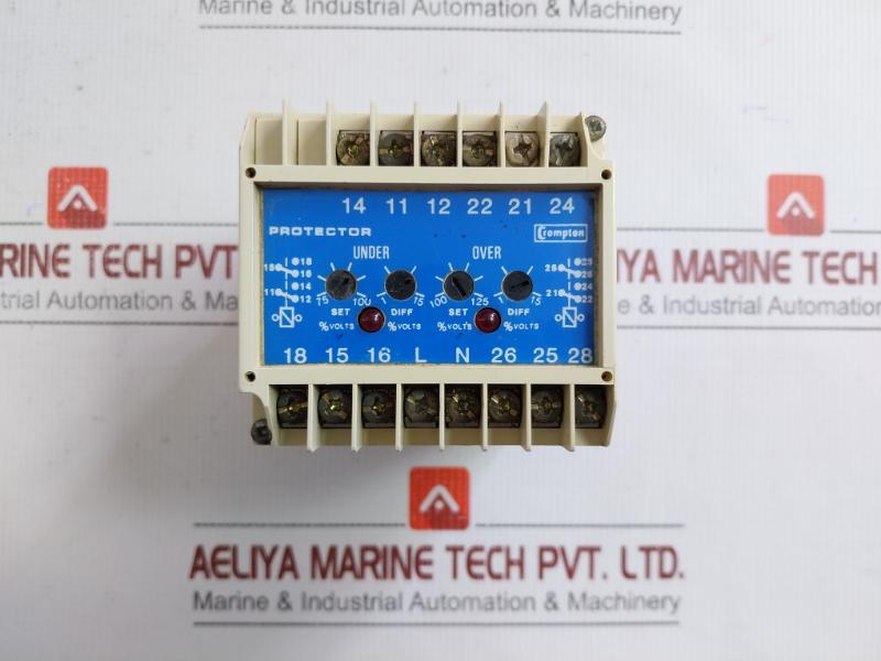 Protector Trip Relay By Crompton Instruments 253-Pvb4