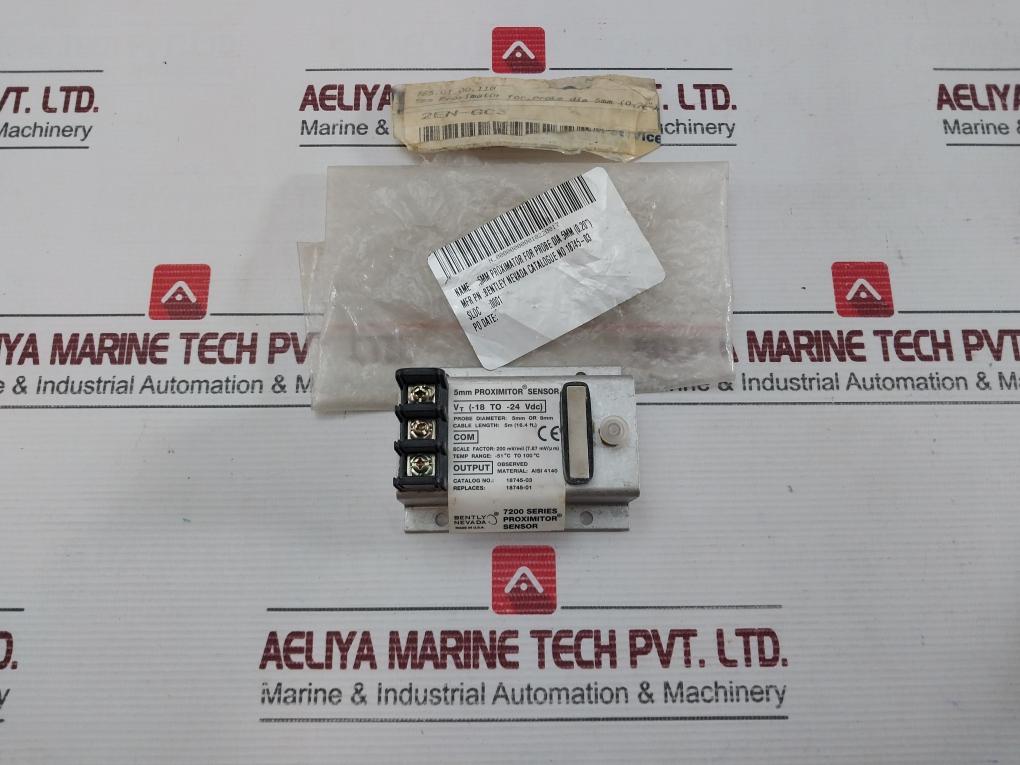 Proximitor Sensor Bently Nevada 18745-03