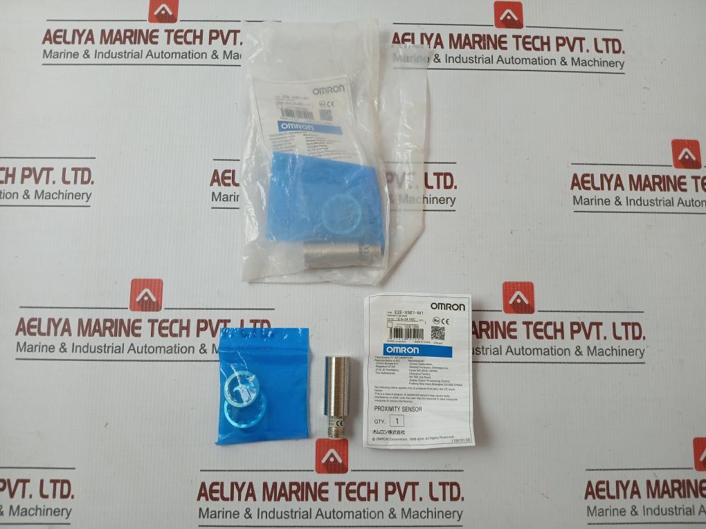 Proximity Sensor 12-24v Dc By Omron E2e-X5e1-M1 - New Condition