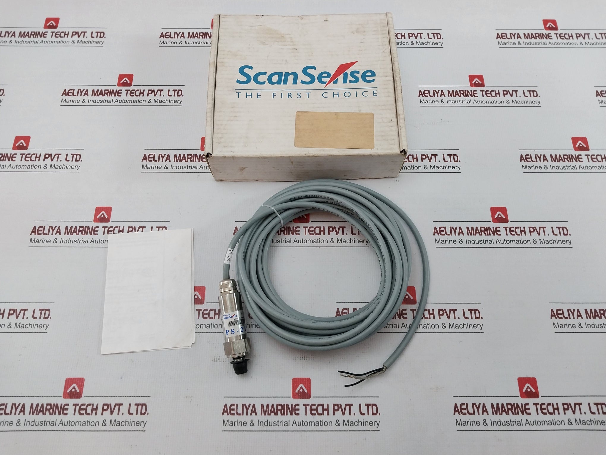 Ps-2120 Pressure Transmitter 0-450 Bar 4-20 Ma 28v Scan-Sense In New