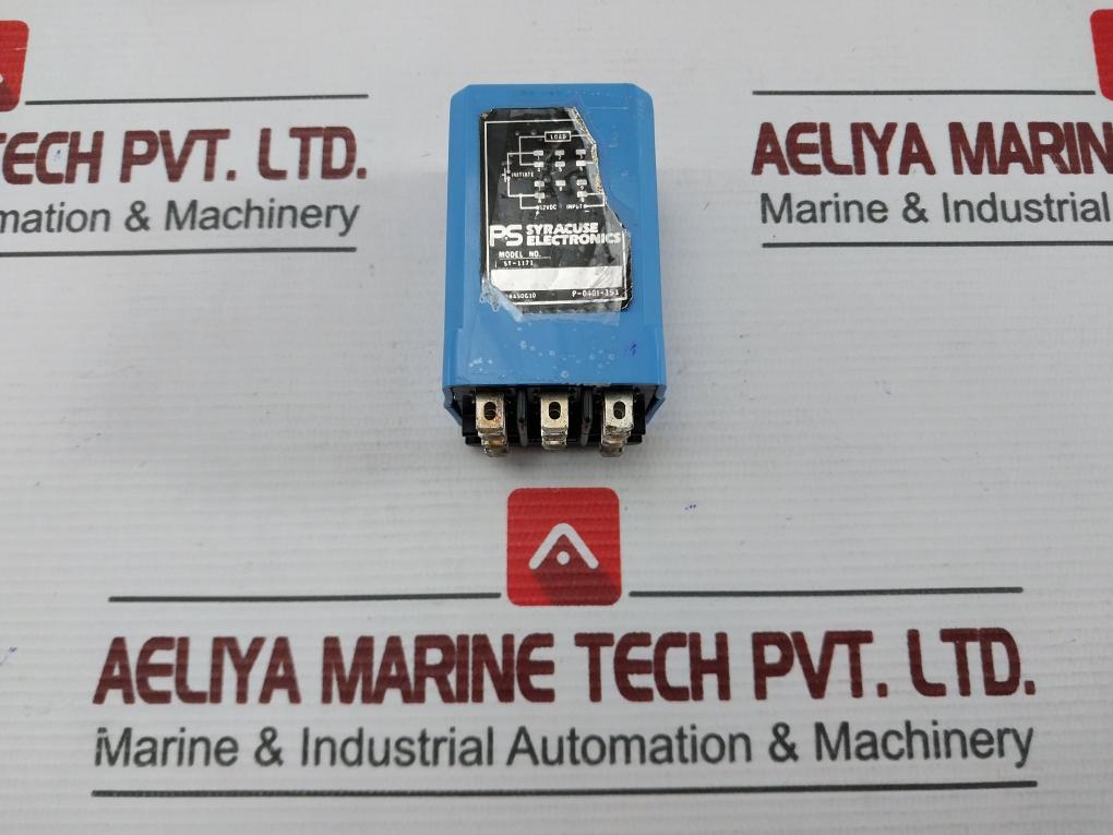 Ps Syracuse Electronics St-1171 Protection Relay 12Vdc