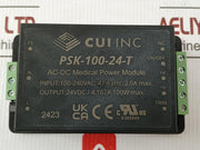 Psk-100-24-T Ac-Dc Cui 100-240vac 47-63hz Power Module