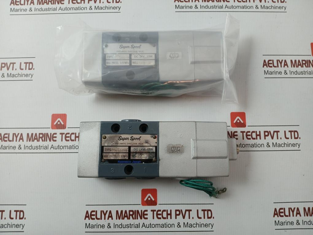 Psm-33E-p Pneumatic Directional Valve Dc24V 15W Brand Nabtesco No.: A1Xb