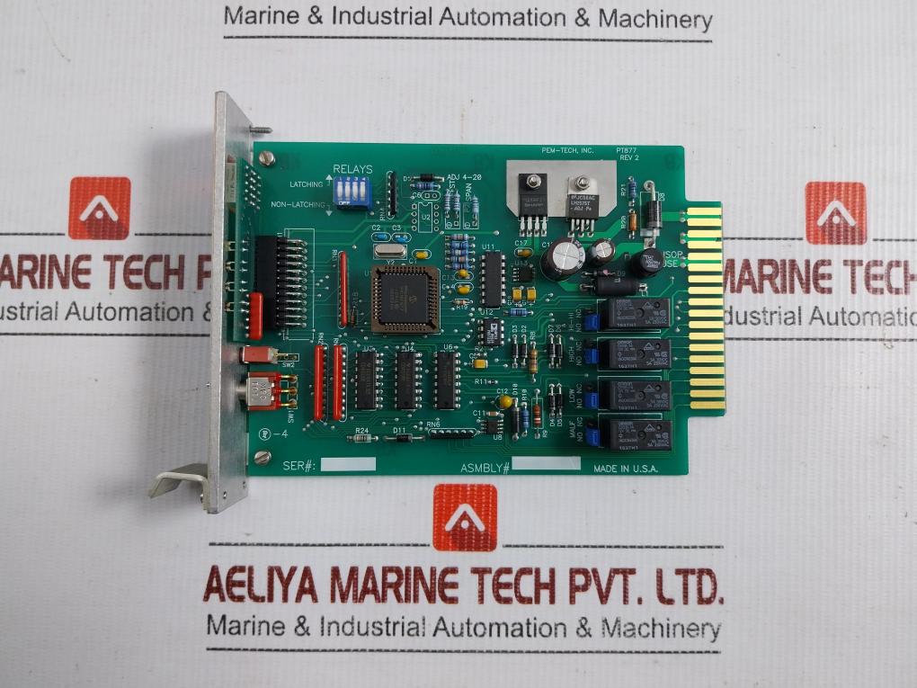 Pt 950b Ppm H2s Monitor Pcb Card Pt877 By Pem-Tech