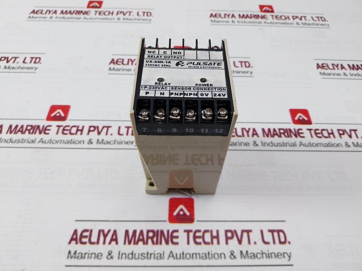 Pulsate Sensor &amp; Automation Ux-24N-1A Sensor Relay Interface Module 230Vac 50Hz
