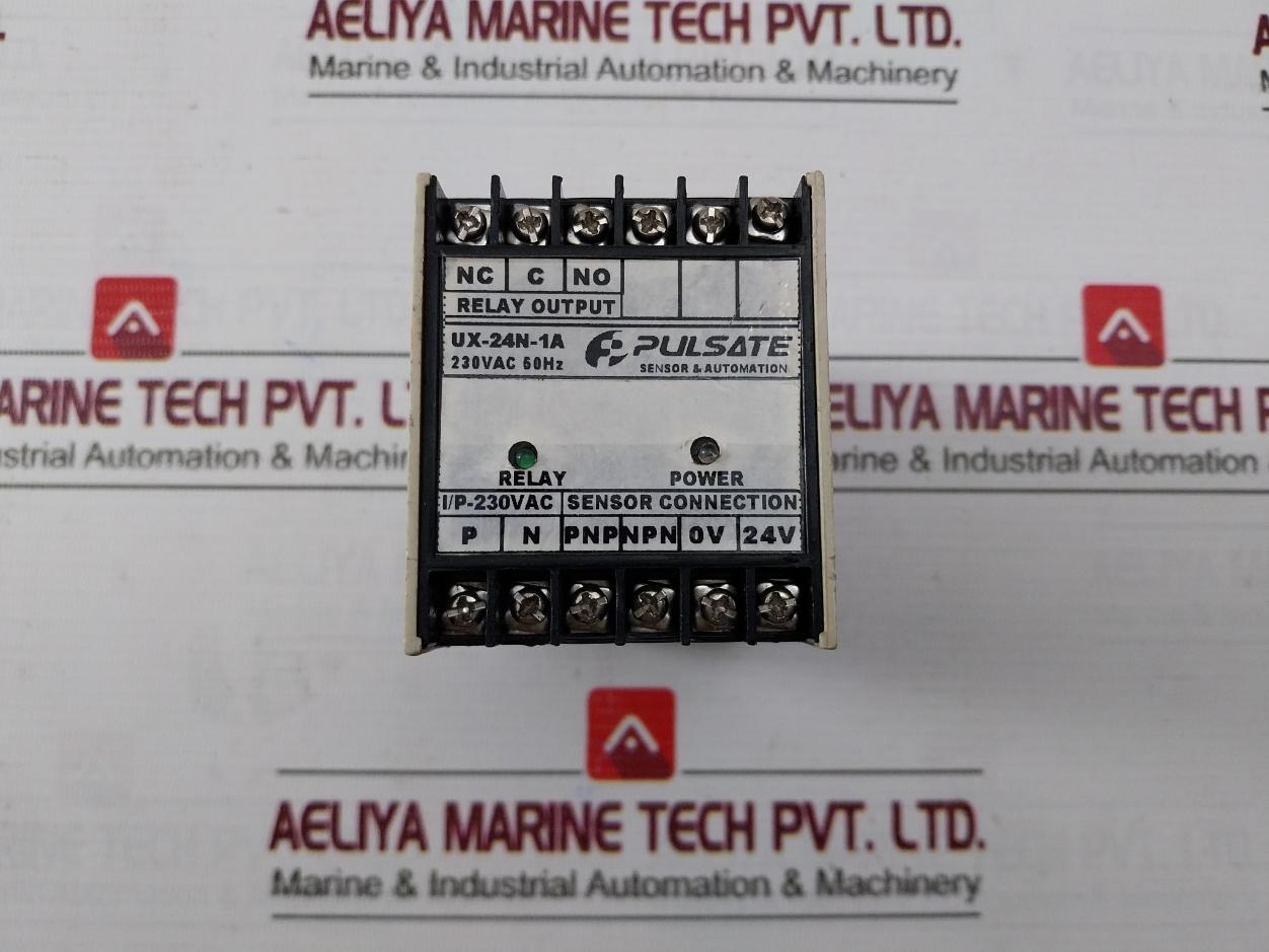 Pulsate Sensor &amp; Automation Ux-24N-1A Sensor Relay Interface Module 230Vac 50Hz