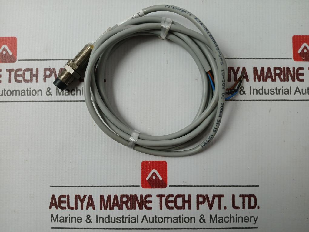 Pulsotronic Kj4-m12Mn40-dps Inductive Proximity Sensor 2 Meter 10-30V Dc 200Ma