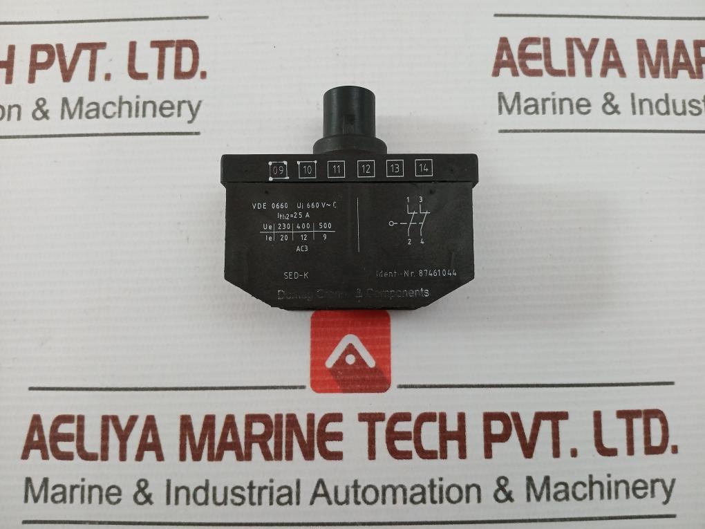 Push-Button-Contact-Block-660V-25A-Demag-SED-K-210285-1