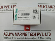 Push Button With Contact Block 50 Hz, 3sb3 203-0aa11 By Siemens