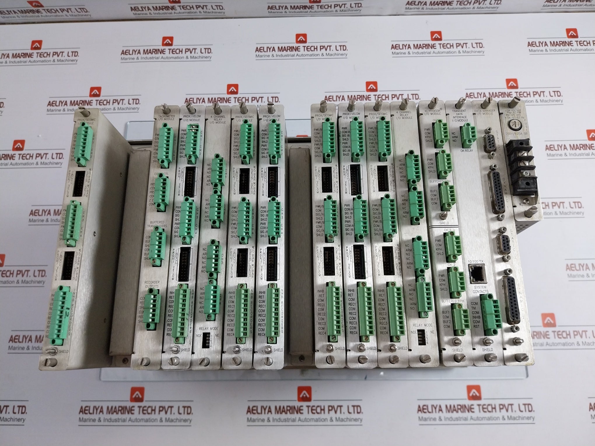 Pwa 138607-01 Ag, Pwb 125794-01 System Rack Bently Nevada 3500/05-01-02-00-00-01