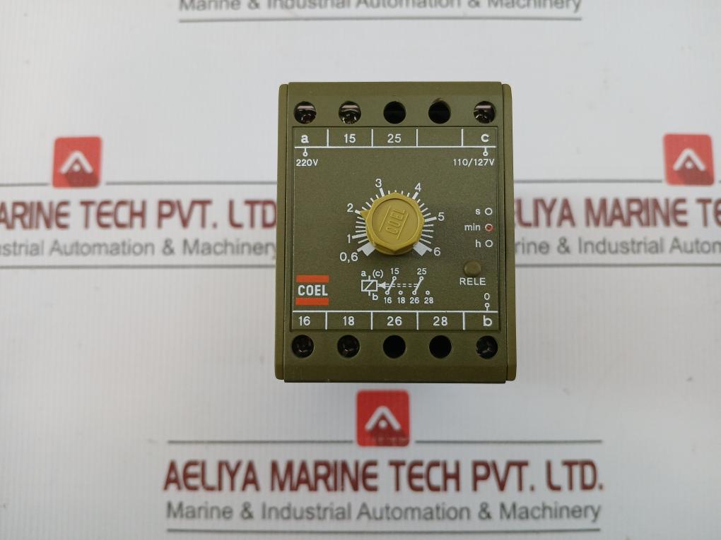 Pz 6 M Time Delay Relay 220vca/220vac Coel In New Condition