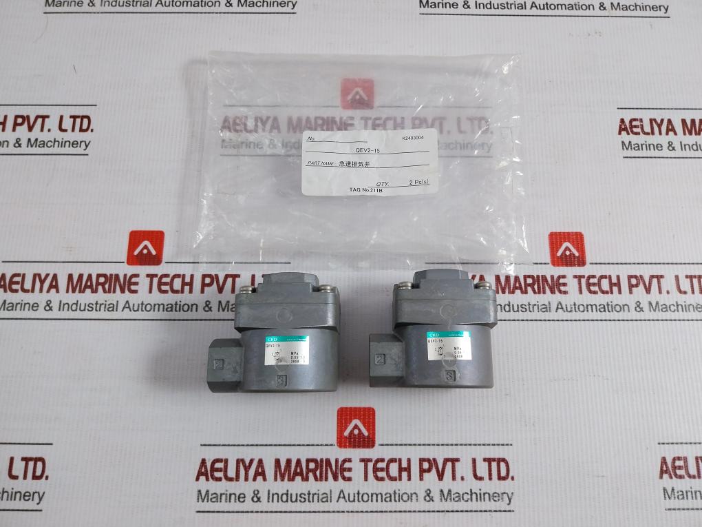Qev2-15 Quick Exhaust Valve Brand Ckd