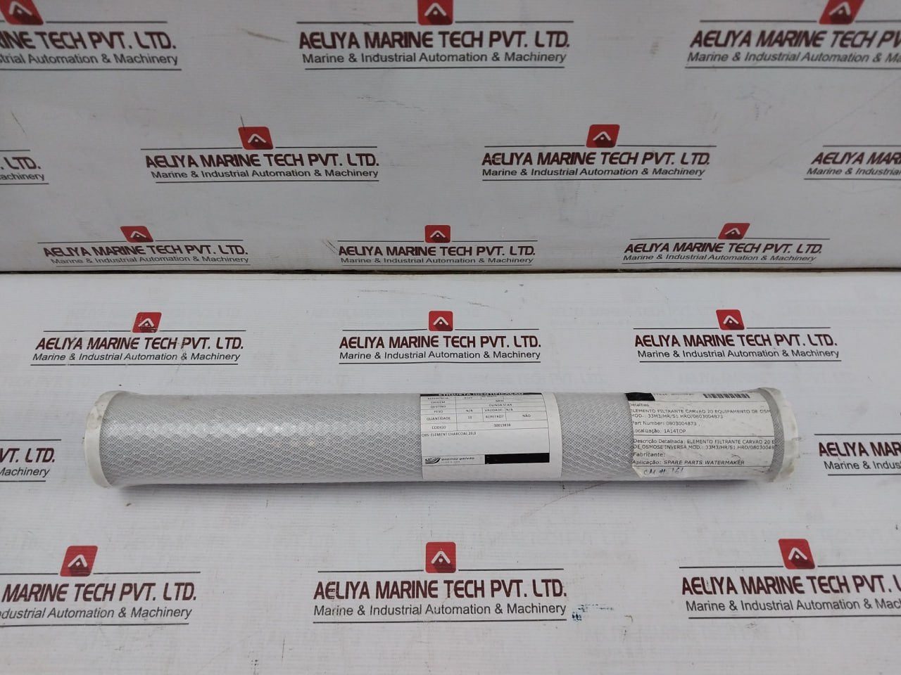 Queiroz Galvao 30019838 Charcoal Filter Element 33M3/Hr/S1