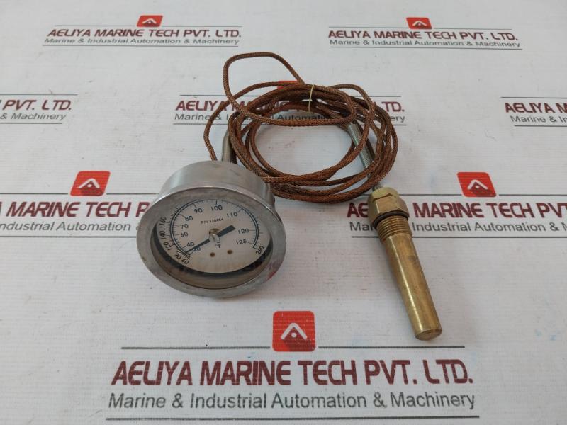 Quincy 128664 Temperature Gauge Indicator Used