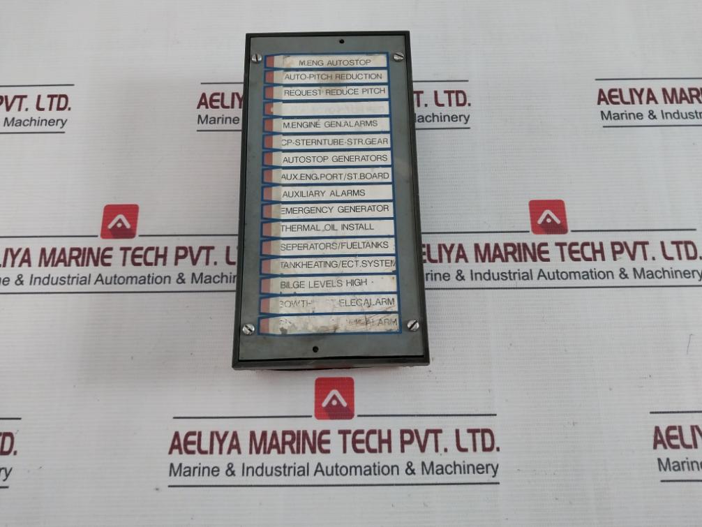 Racal Marine Electronics 77251 Aa Alarm Repeater Unit – Aeliya Marine