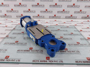 Ramus Vgr Guillotine Knife Gate Valve Dn50 Pn10 Pneumatic Actuator