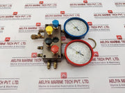Refco 4-way Electronic Manifold Case, -1 To +30 Bar