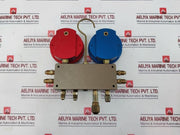 Refco 4-way Electronic Manifold Case, -1 To +30 Bar