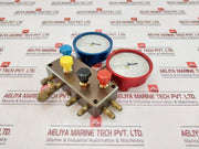Refco 4-way Electronic Manifold Case, -1 To +30 Bar
