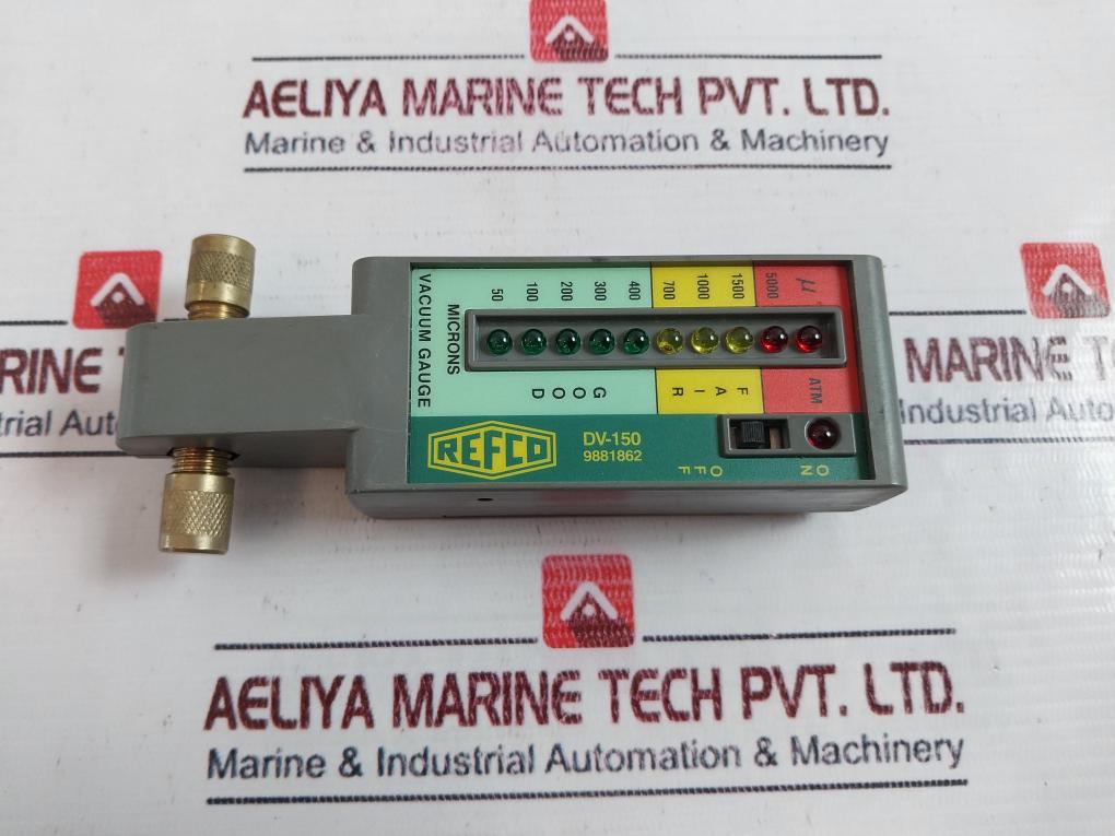 Refco Dv-150 Vacuum Gauge New