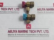 Refco Refrigeration Service Manifold With Charging Hose Set 30 Bar/430 Psi