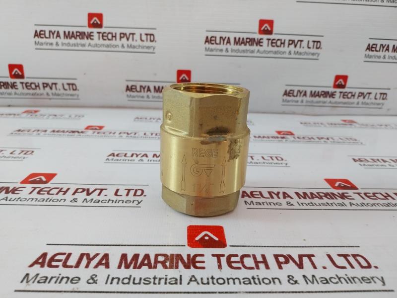 Rege Cw617N Brass Ball Valve Pn 18 Dn 32, 1 - 1/4"