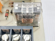 Relay Circuit Board  250v Ac By Aromat 5a 1/10hp 125