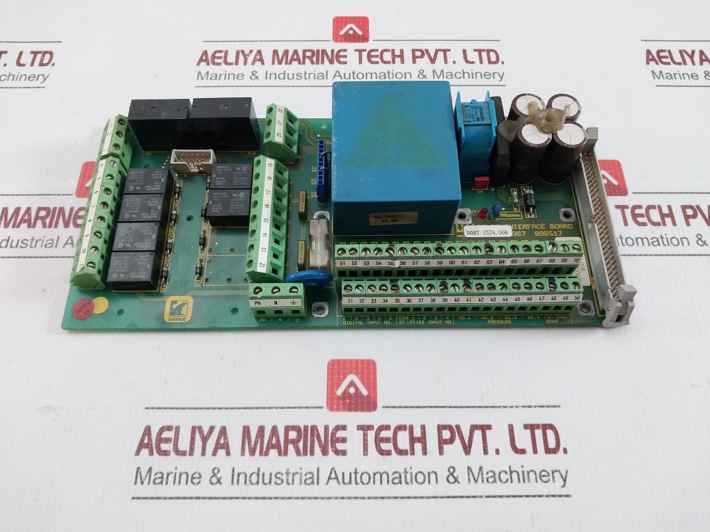 Relay Interface Board 1574.008 By Sabroe