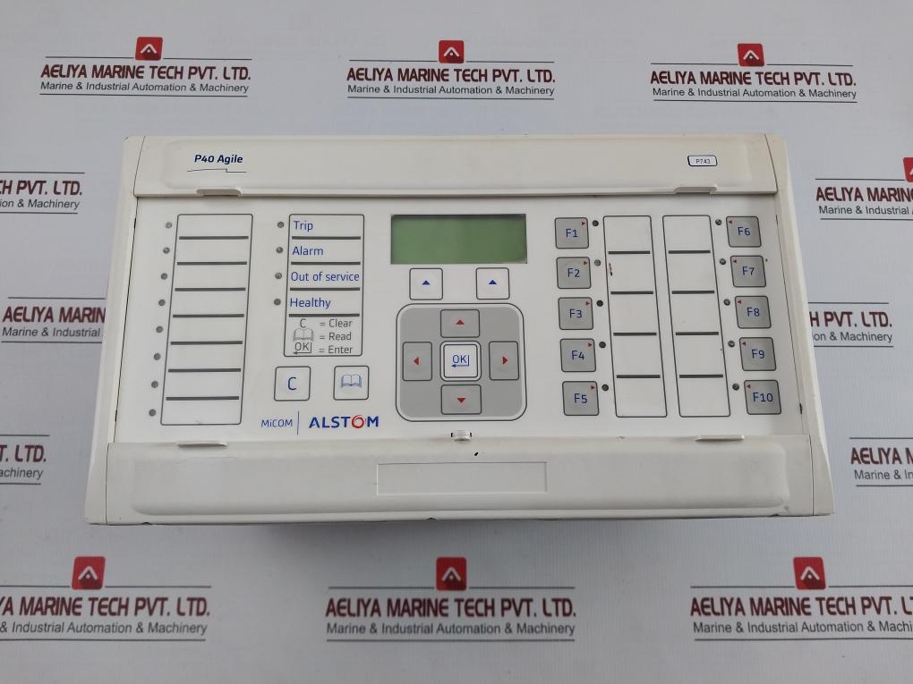 Relay P743916a6m0510k Numerical Protection By Alstom 50/60 Hz