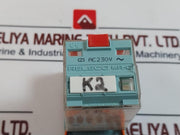 Releco C3-a30X/...V 3 Poll Relay With S3-b Base