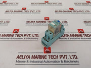 Releco Serie Qr-c C9-a41 Dx 2 Poll Control Relay With Base E92191 6A 24Vdc