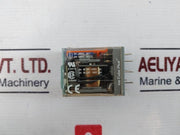 Releco Serie Qr-c C9-a41 Dx 2 Poll Control Relay With Base E92191 6A 24Vdc