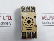 Releco Trz 40 Relay With Socket Base 24V Min: 0.6-6 10A, 250V~, 1500Va