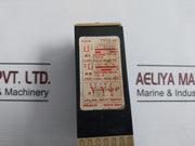 Releco Trz 40 Relay With Socket Base 24V Min: 0.6-6 10A, 250V~, 1500Va