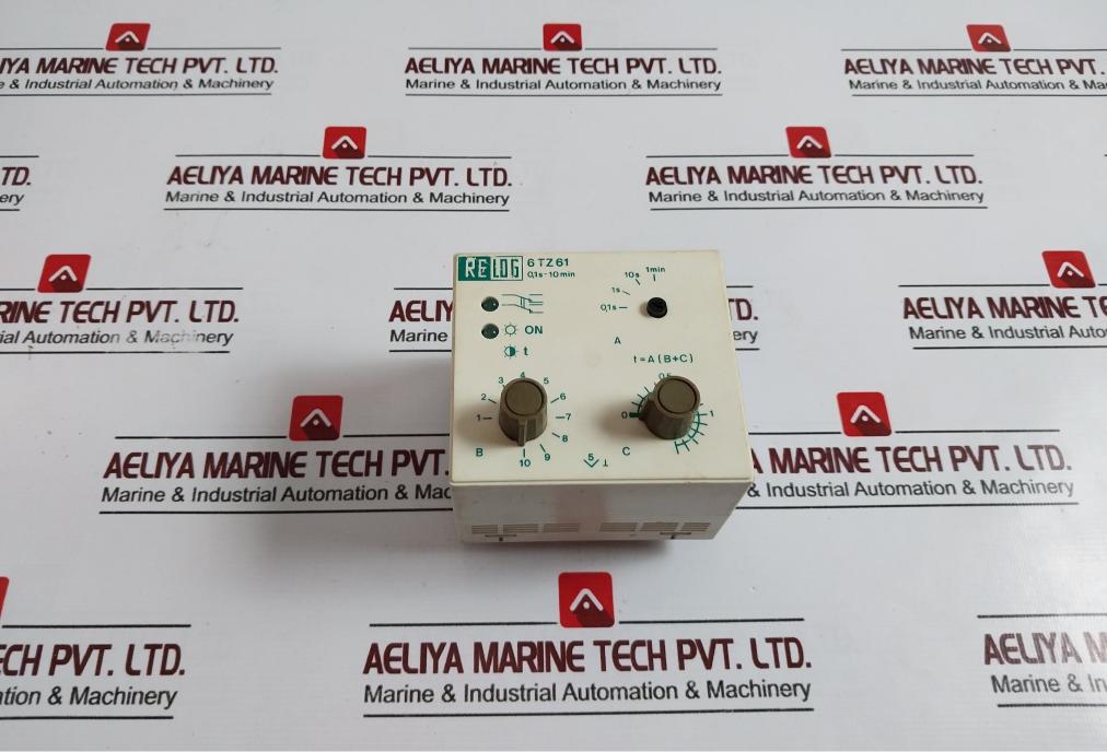 Relog 6Tz61 Timing Relay 220V 50/60 Hz