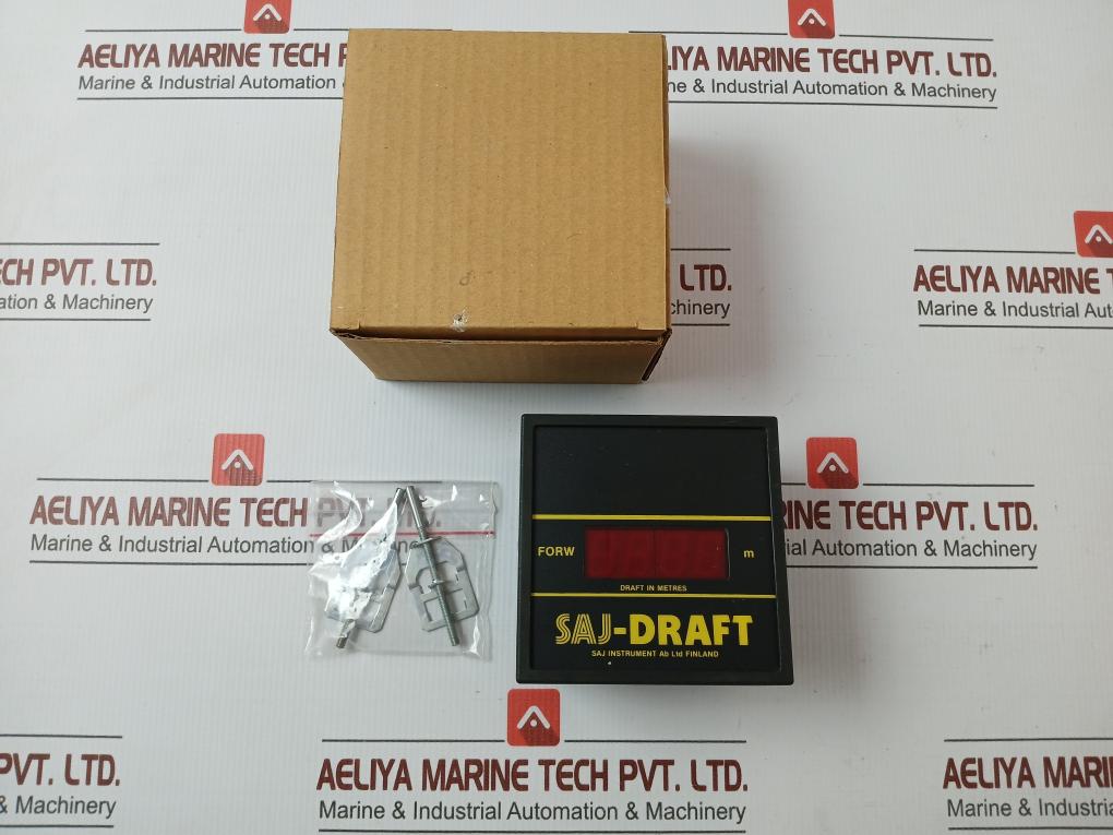 Remote Draft Display Module By Saj Instrument Condition Used 31-00-0