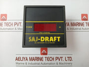 Remote Draft Display Module By Saj Instrument Condition Used 31-00-0