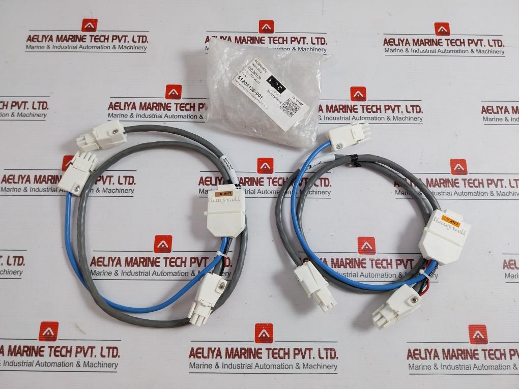 Rev-B Pm Power Cable Set With Link Protector 51204126-001 Honeywell