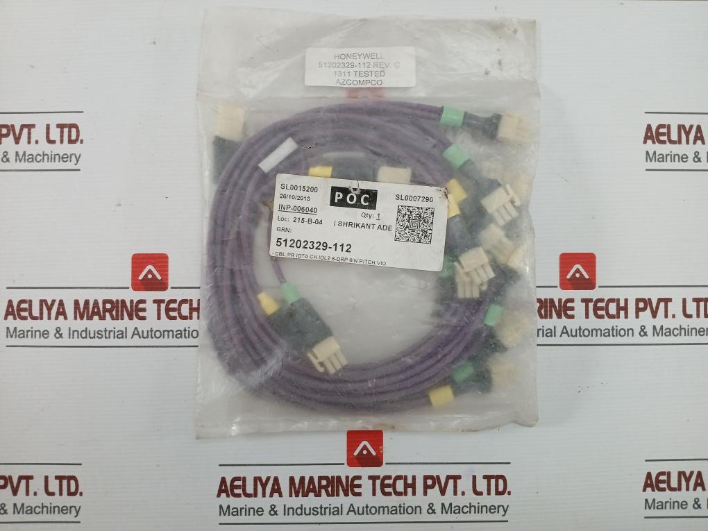 Rev.C By Honeywell In New Condition 51202329-112 I/O Link Cable 51202329-111
