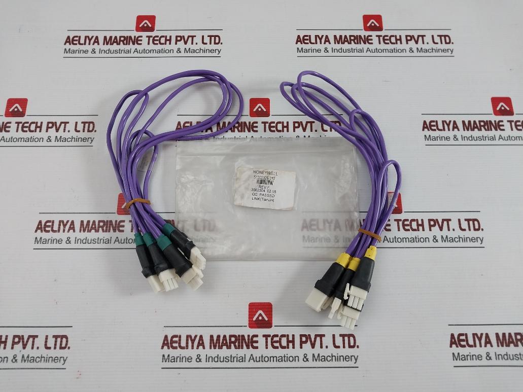 Rev. F By Honeywell 51202329-212 Violet Drop Cable Set 51202329-210