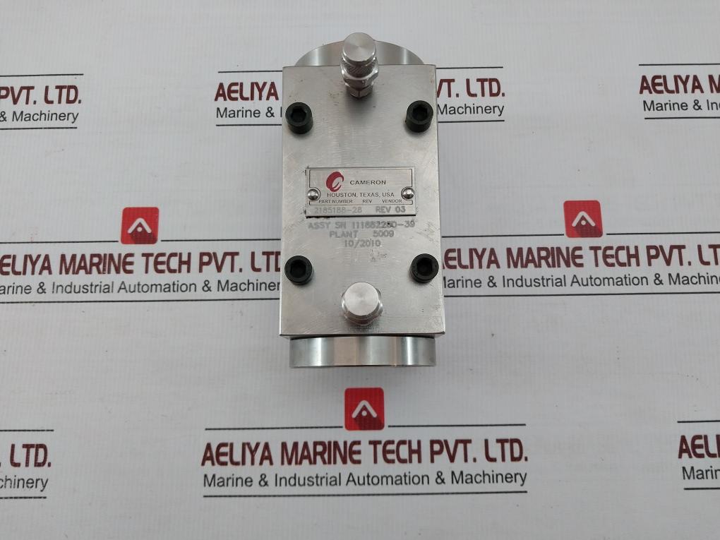 Rev 03 Piston Flow Meter Cameron 2185188-28