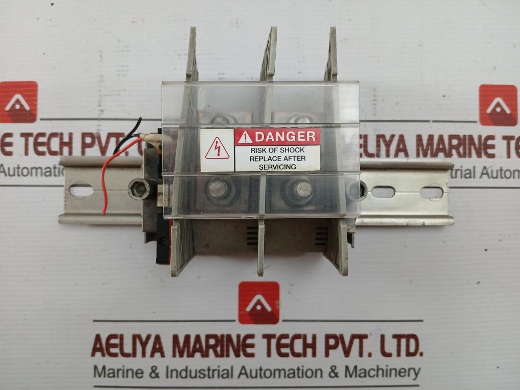 Rev 04 Weidmuller Wtw Wf10-8 Din Rail Mounted Stud Terminal Block Assy