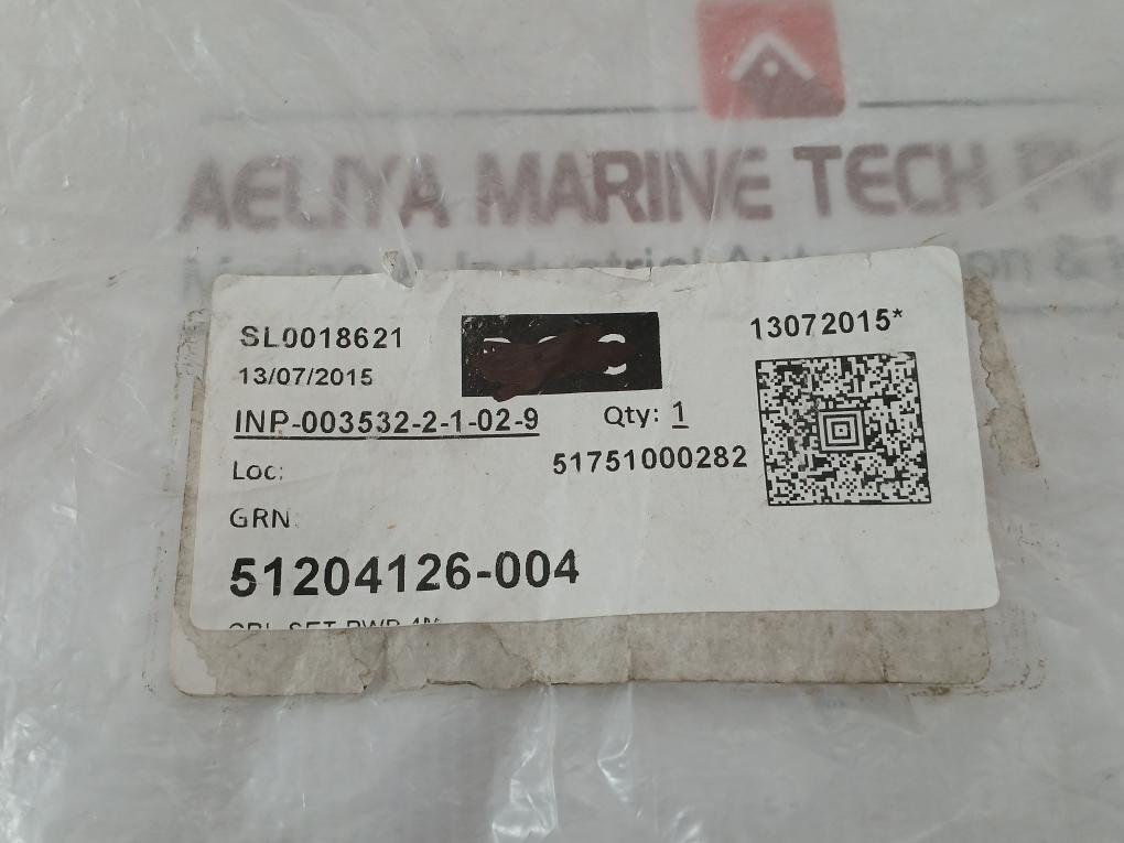 Rev: B 51204126-004 Power I/O Link Cable Set By Honeywell