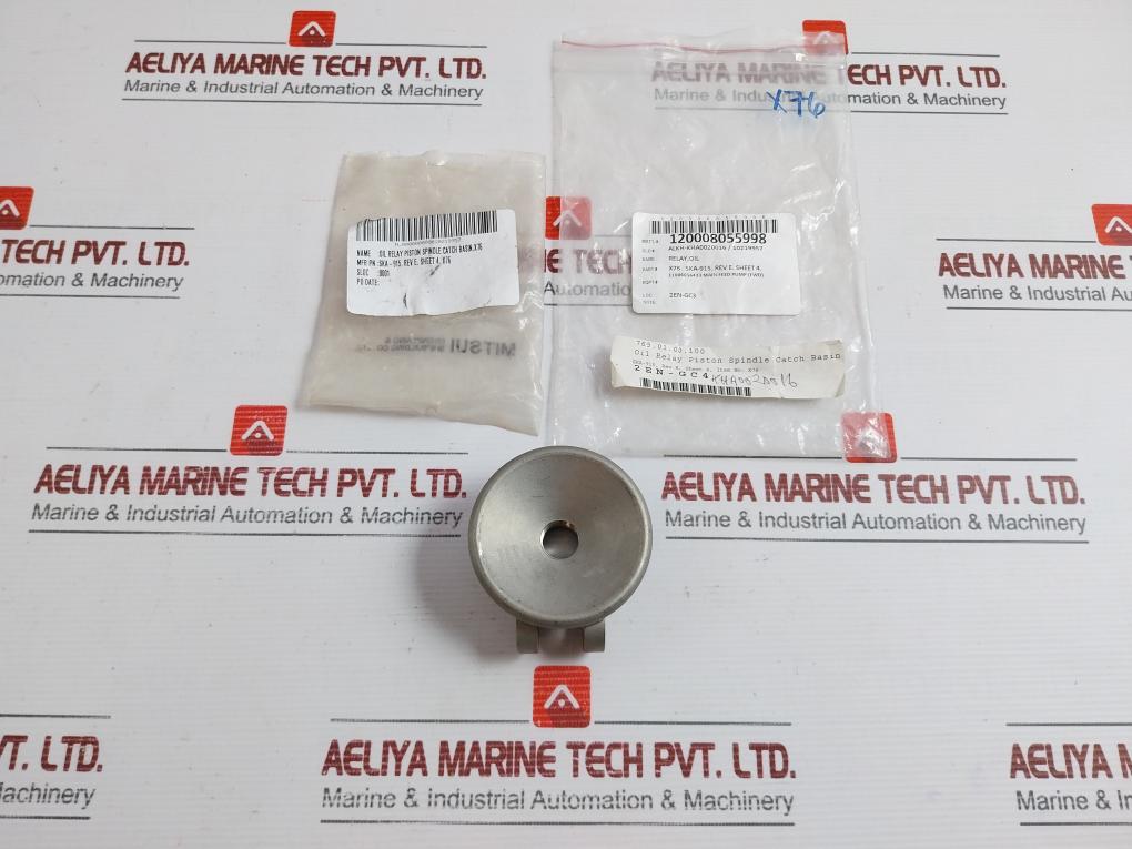 Rev E Ska-915 Oil Relay Piston Spindle Catch Basin Brand Coffin Turbo Pump