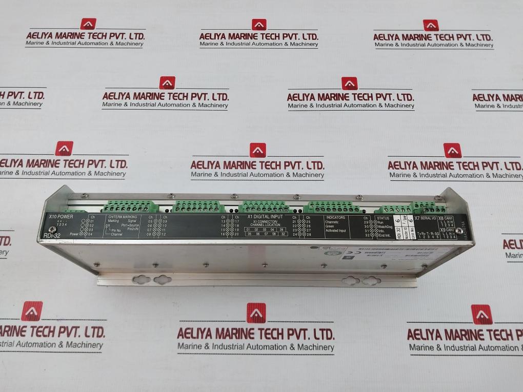 Revision D3 Remote Digital Input Module Rdi-32 By Kongsberg 6200355