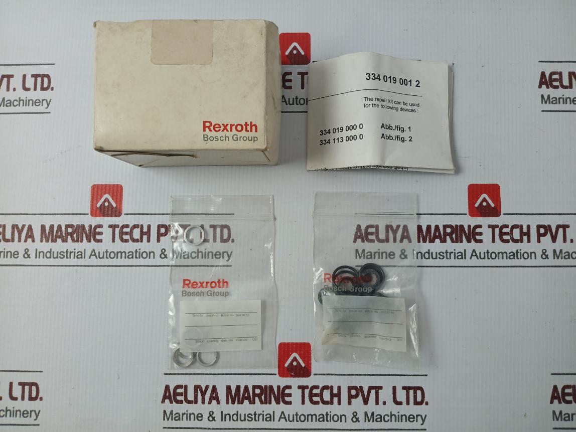 Rexroth 334 019 001 2 Washer, O-ring, Cup Seal, Valve Repair Kit 15.6 × 1.78 Mm