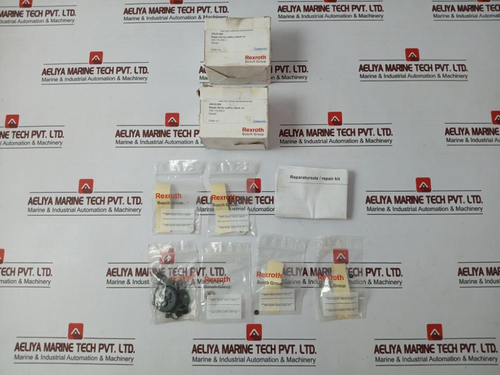 Rexroth 334 115 000 2 Repair Kit For Orifice Check V/V 334.115.055.0