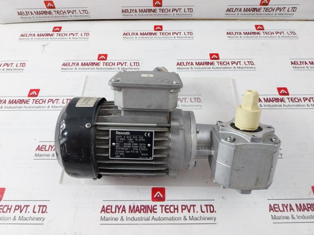 Rexroth 3 842 503 783 Three-phase Motor W/ Thermal Protection Ip55 657803