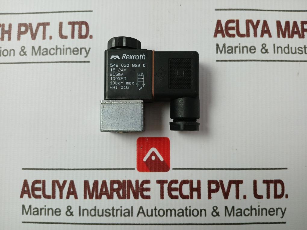 Rexroth 542 030 922 0 Pneumatic Solenoid Valve 18-24V 10Bar Max